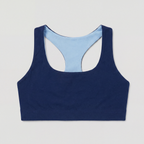 Reversible Racerback Seamless Bra - Blue | NEW!