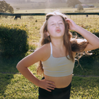 Sports Bra (Mint) - With Straps Attached
