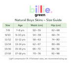 Natural Skins (Boys) | Light Compression Shorts  | Anti-chafe - Black