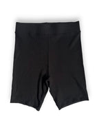 Active Shorts - Ribbed Black