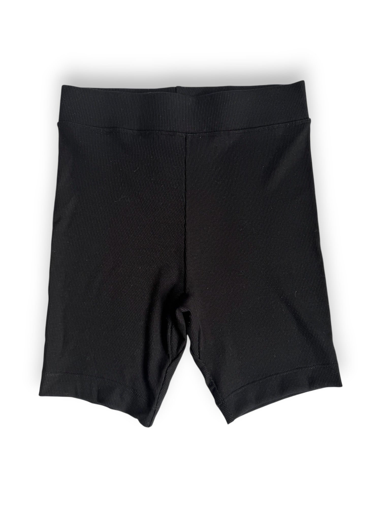 Active Shorts - Ribbed Black