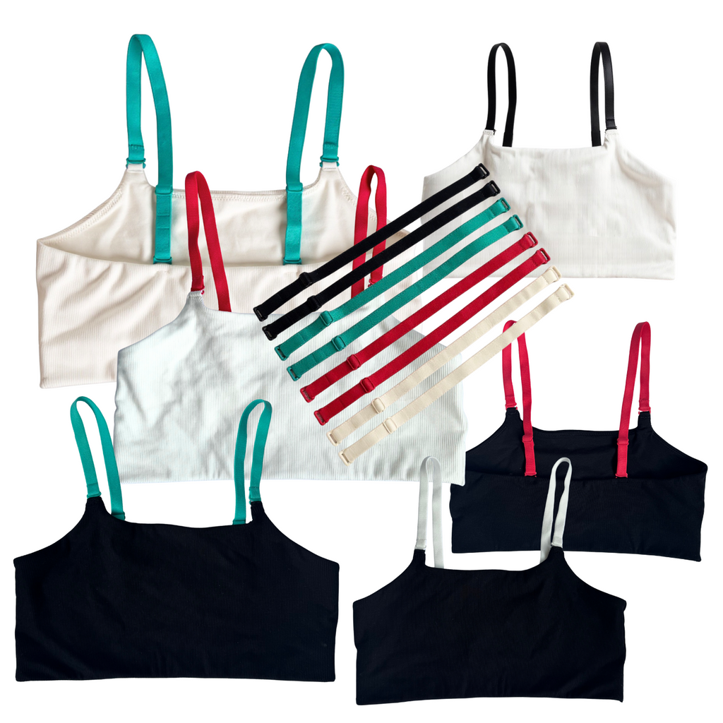 Interchangeable Bra Straps - Black