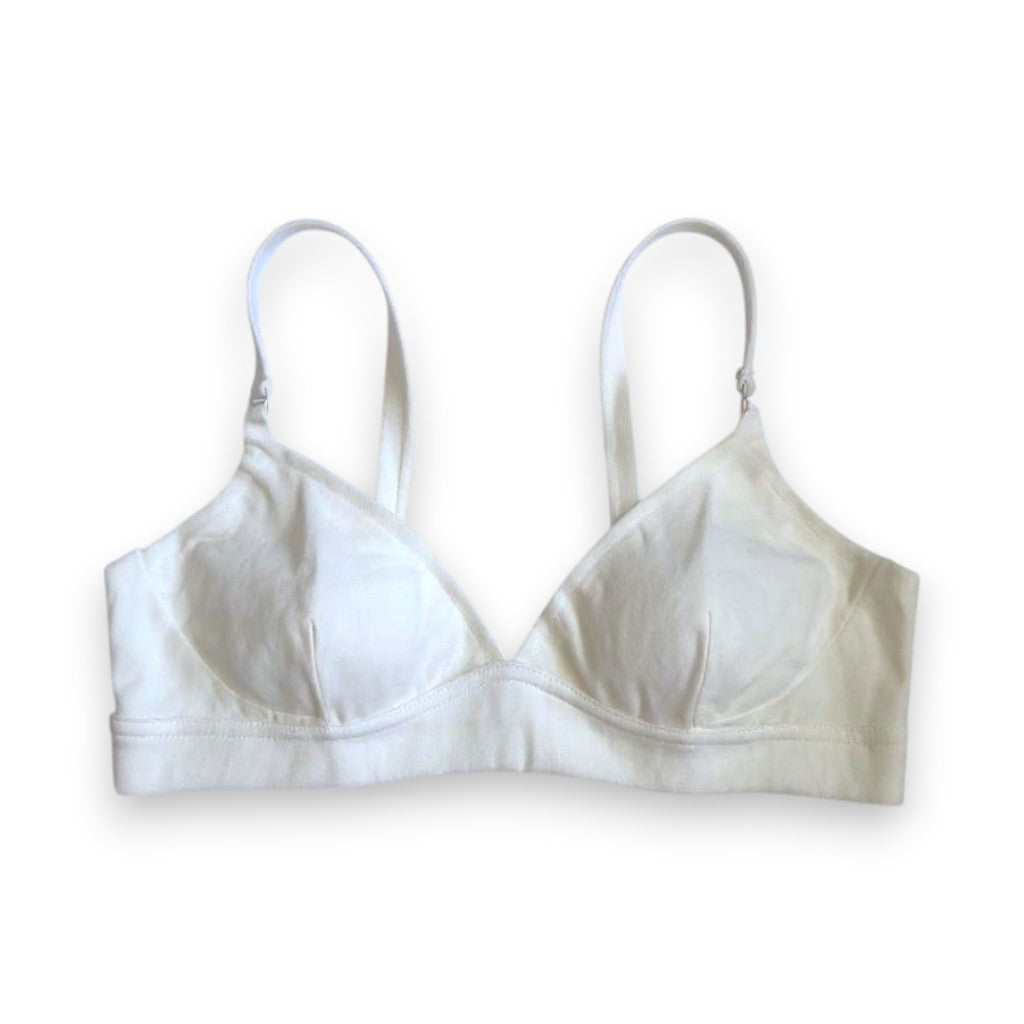 Contour Clasp Bra (White)